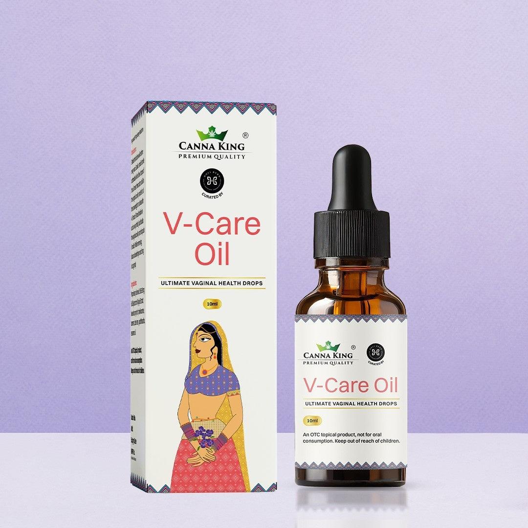 Cannaking- V-Care Oil: Ultimate Vaginal Health DropsV-Care OilCannaking V-Care Oil - Vaginal Health Drops | Natural Care