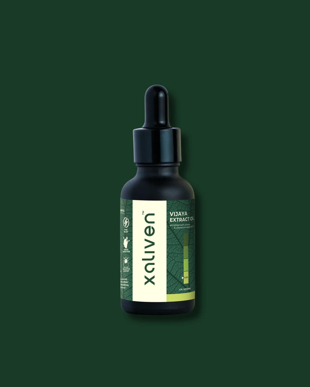 Xaliven- Vijaya Full Spectrum Oil for Focus & Calm- CBD, THC & other Cannabinoids - 5.6%(1680mg)CBD OilXaliven Vijaya CBD Oil - Focus & Calm | Lab-Tested Quality