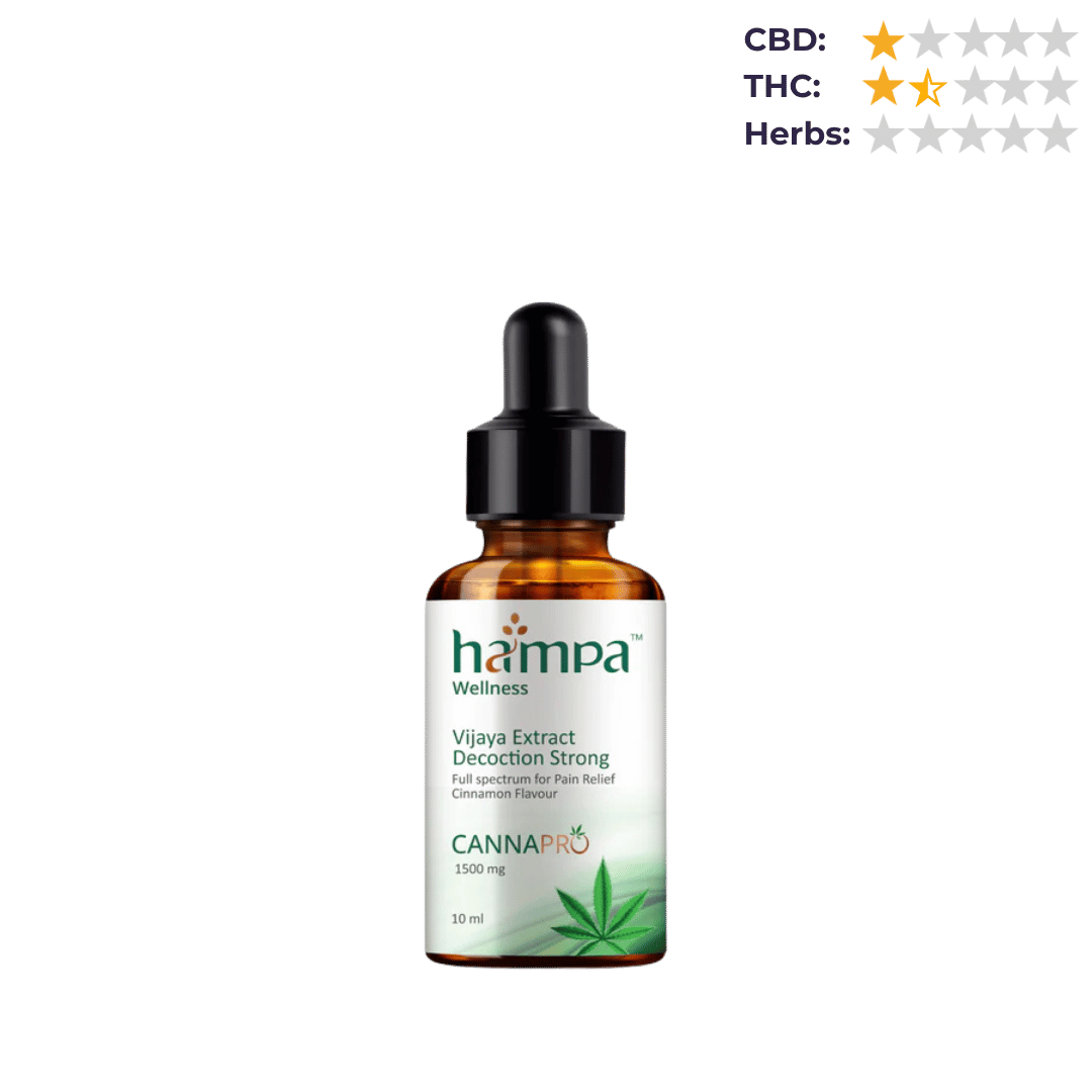 Hampa Medical Cannabis Extract Decoction Strong 10ml.