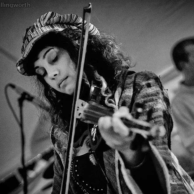 Violin lessons with Tamara Kazziha.