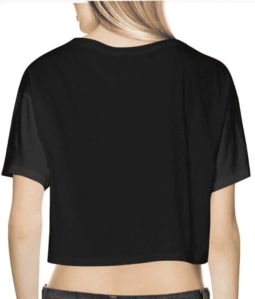 Visions of Haze Women's Crop Top.