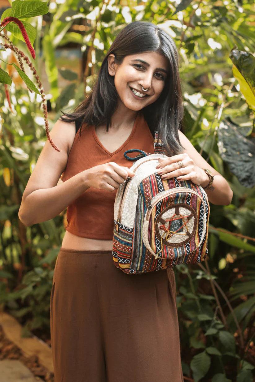 Ecofrico - Mini Hemp BackpackHemp BackpackMini Hemp Backpack - Eco-Friendly Style | Durable, Compact