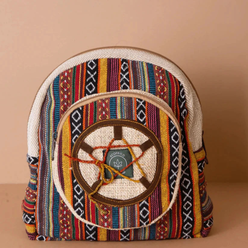 Ecofrico- Wildflower Hemp Backpack