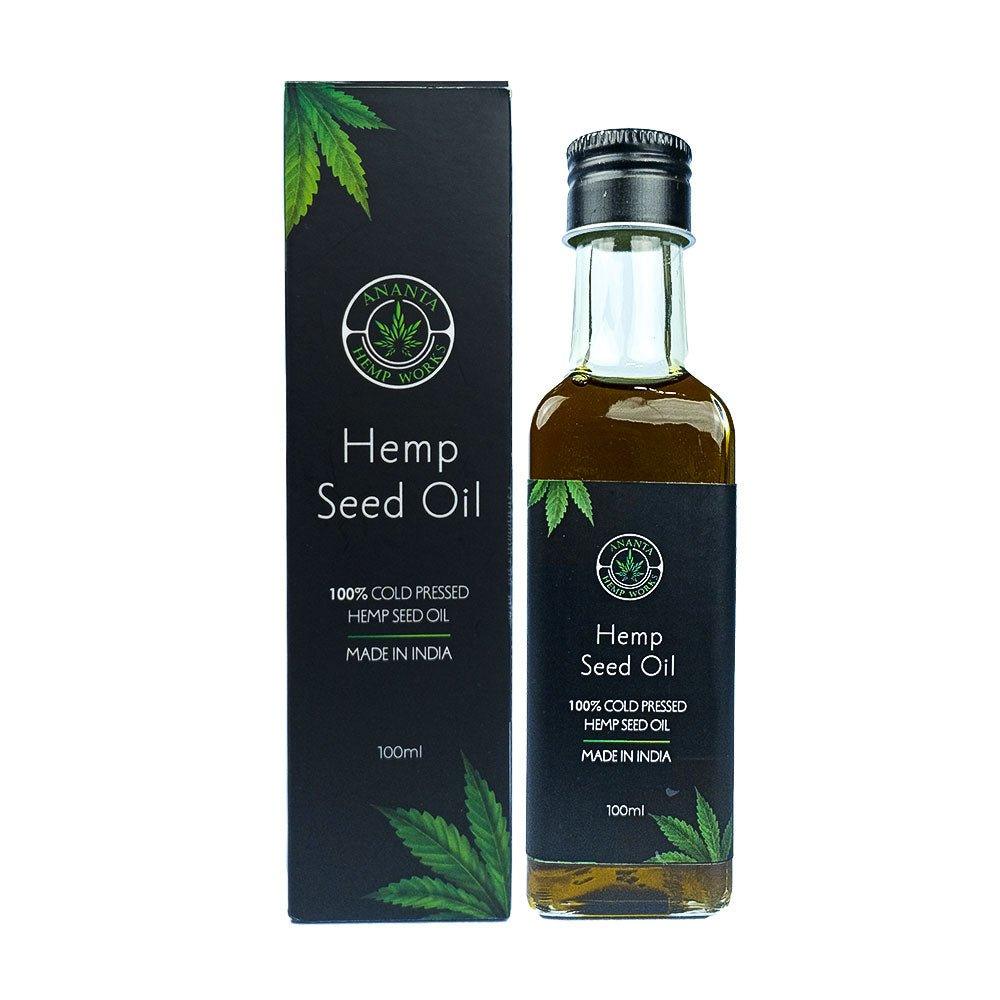 ANANTA HEMP SEED OIL (COLD PRESSED)Hemp oilAnanta Hemp Sativa Oil- Cold Pressed | Best Hemp Oil | CBD Store India