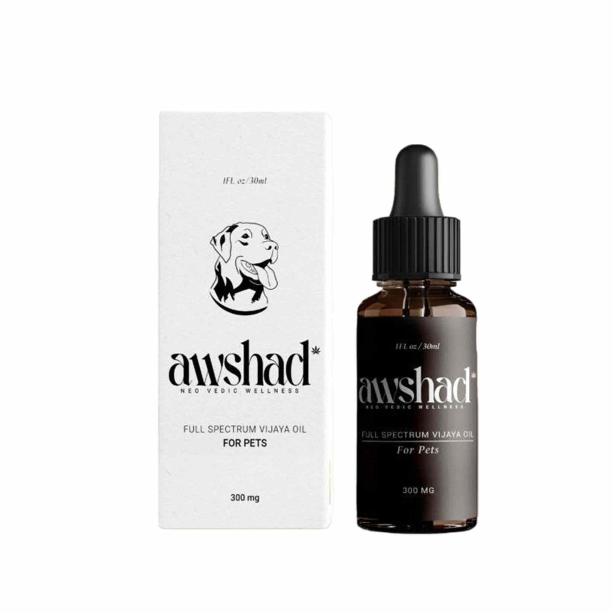 Awshad - CBD Oil For Dogs 300MGPet MedicineAwshad CBD Oil For Dogs | Best CBD Oil For Pets | CBD Store India