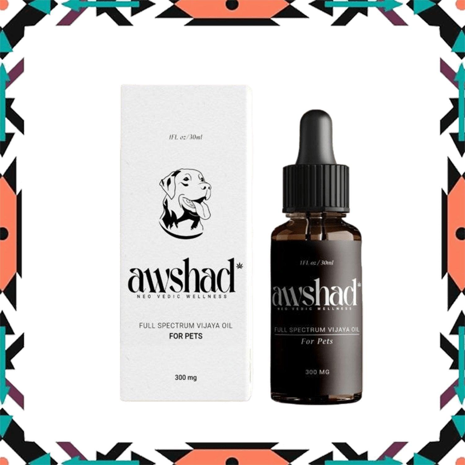 Awshad - CBD Oil For Dogs 300MGPet MedicineAwshad CBD Oil For Dogs | Best CBD Oil For Pets | CBD Store India