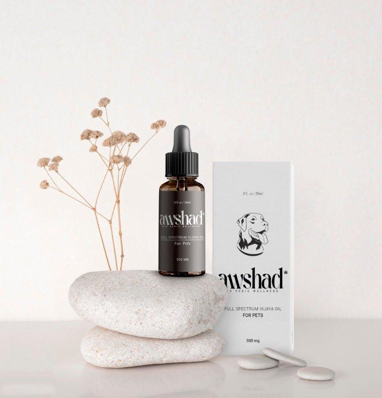 Awshad - CBD Oil For Dogs 300MGPet MedicineAwshad CBD Oil For Dogs | Best CBD Oil For Pets | CBD Store India