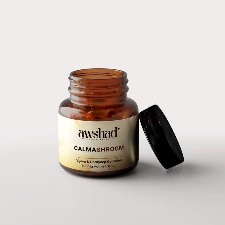 Awshad - Calmashroom CapsulesCannabis capsuleAwshad - Calmashroom Capsules | Immunity Booster CBD THC Capsules