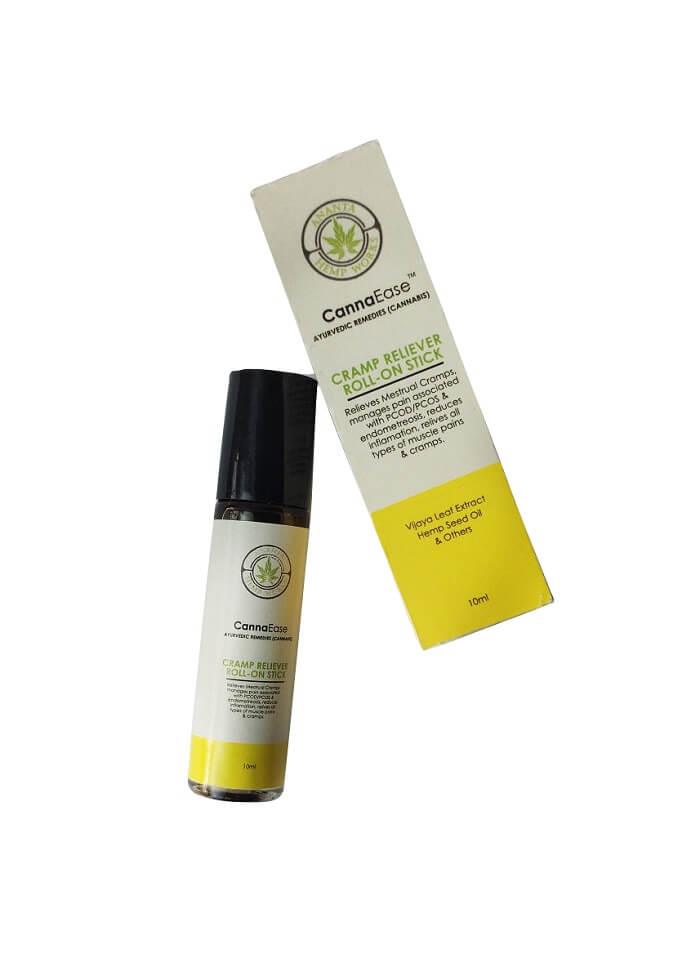 CannaEase Cramp Relievr Roll On Stick - 10MLHealth CareCannaEase Cramp Relievr Roll On Stick | For Menstrual Cycle Pain