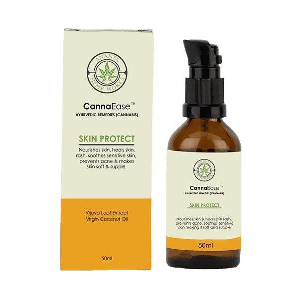 CannaEase Skin Protect Cannabis Lotion.