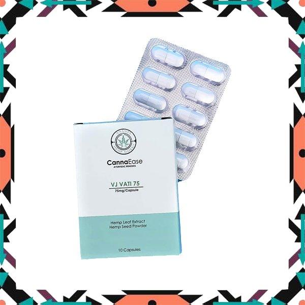 CannaEase VJ Vati 75 (RX)Health CareCannaEase VJ Vati 75 (RX) | Manage Pain, Sleep Issues | CBD Store 