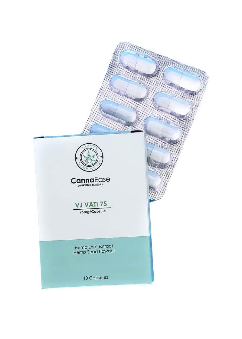 CannaEase VJ Vati 75 (RX)Health CareCannaEase VJ Vati 75 (RX) | Manage Pain, Sleep Issues | CBD Store 