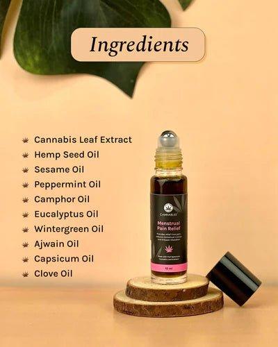 Cannabliss Menstrul Pain Relief - 10 MLCannabis Roll OnCannabliss Menstrul Pain Relief | Cannabis Roll On | CBD Store India