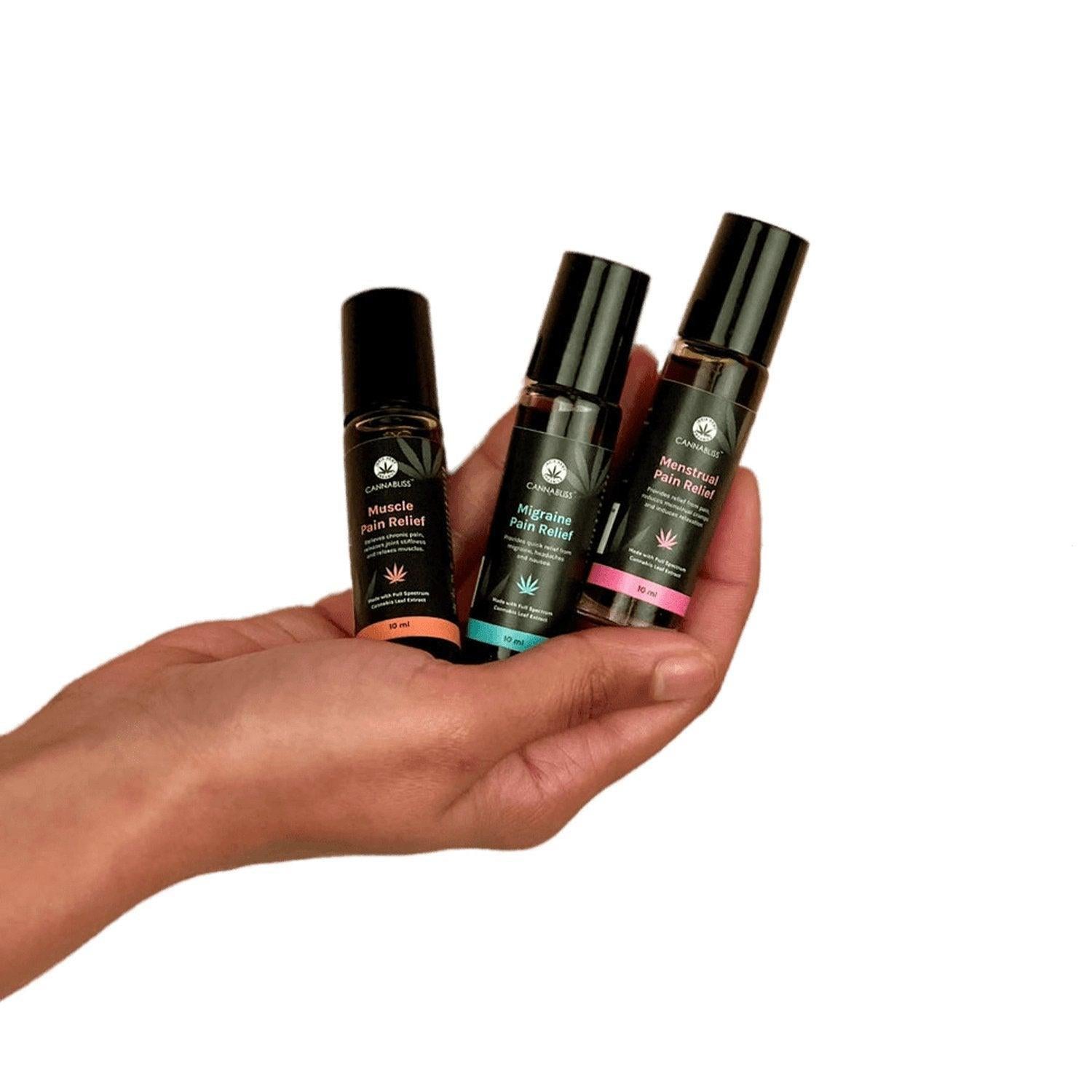 Cannabliss Roll On Saver Combo.