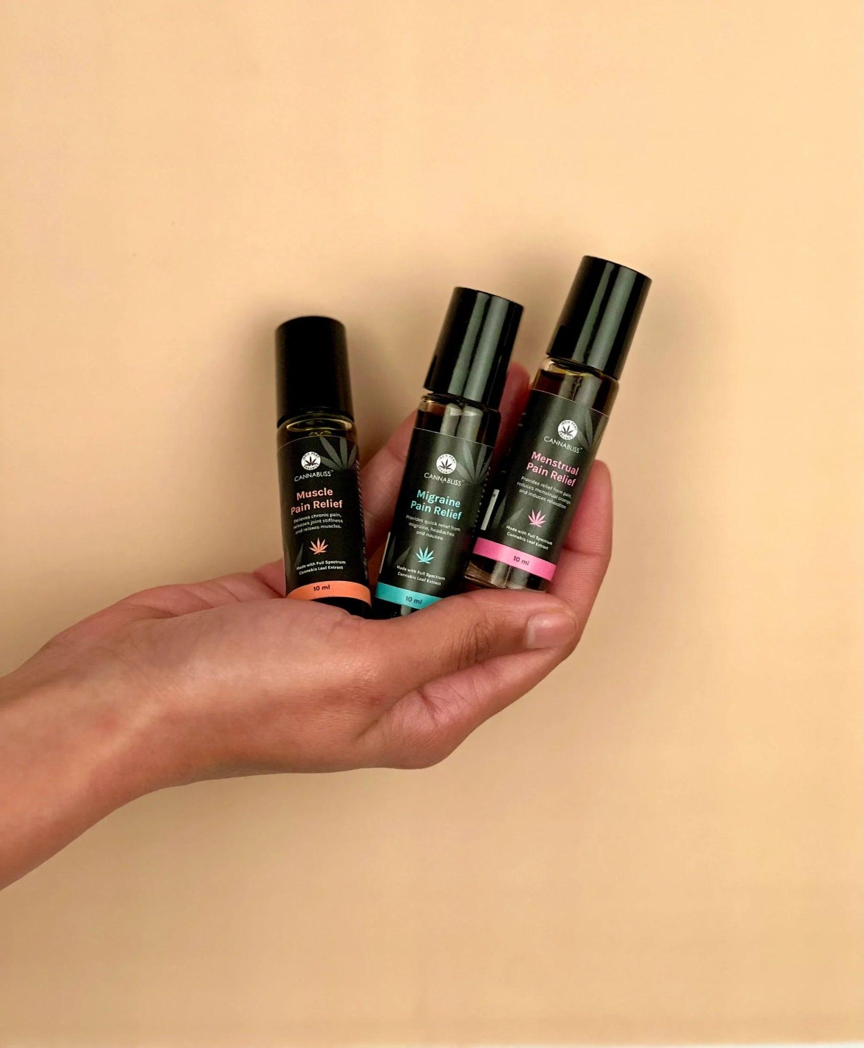Cannabliss Roll On Saver Combo.