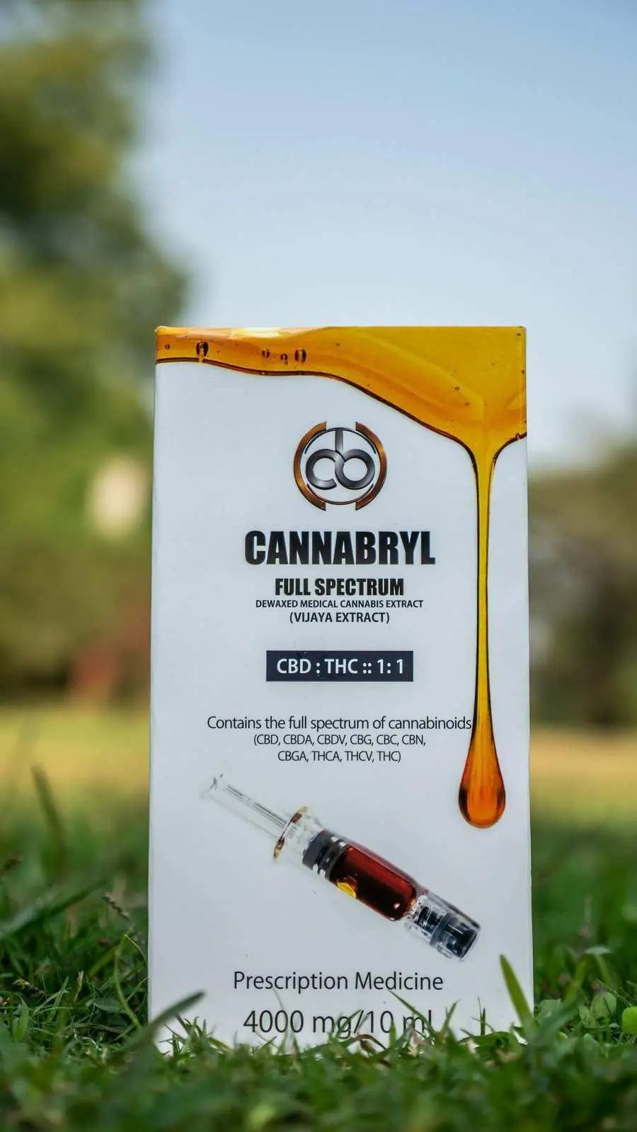 Cannabryl - Medical Cannabis high THC Pure Dewaxed Extract.