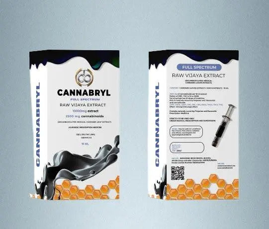 Cannabryl - XRV2500 Raw Extract 1:2 : 2500mg Cannabinoids.