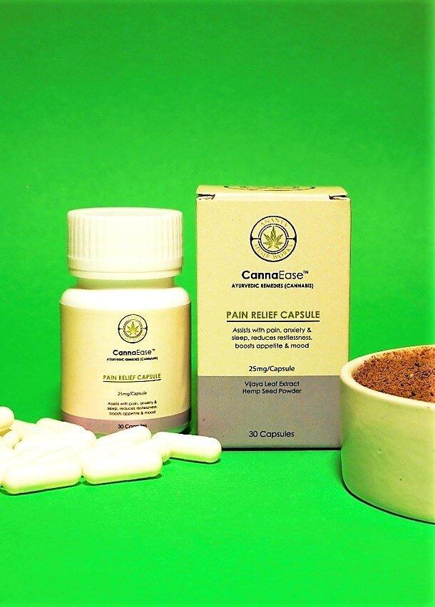 Cannaease Medical Cannabis Pain Relief Capsules (RX) 10 Cap (For Oral Consumption)Health CareCannaease Pain Relief Capsules | Ayurvedic Pain Relief Medicine | CSIN