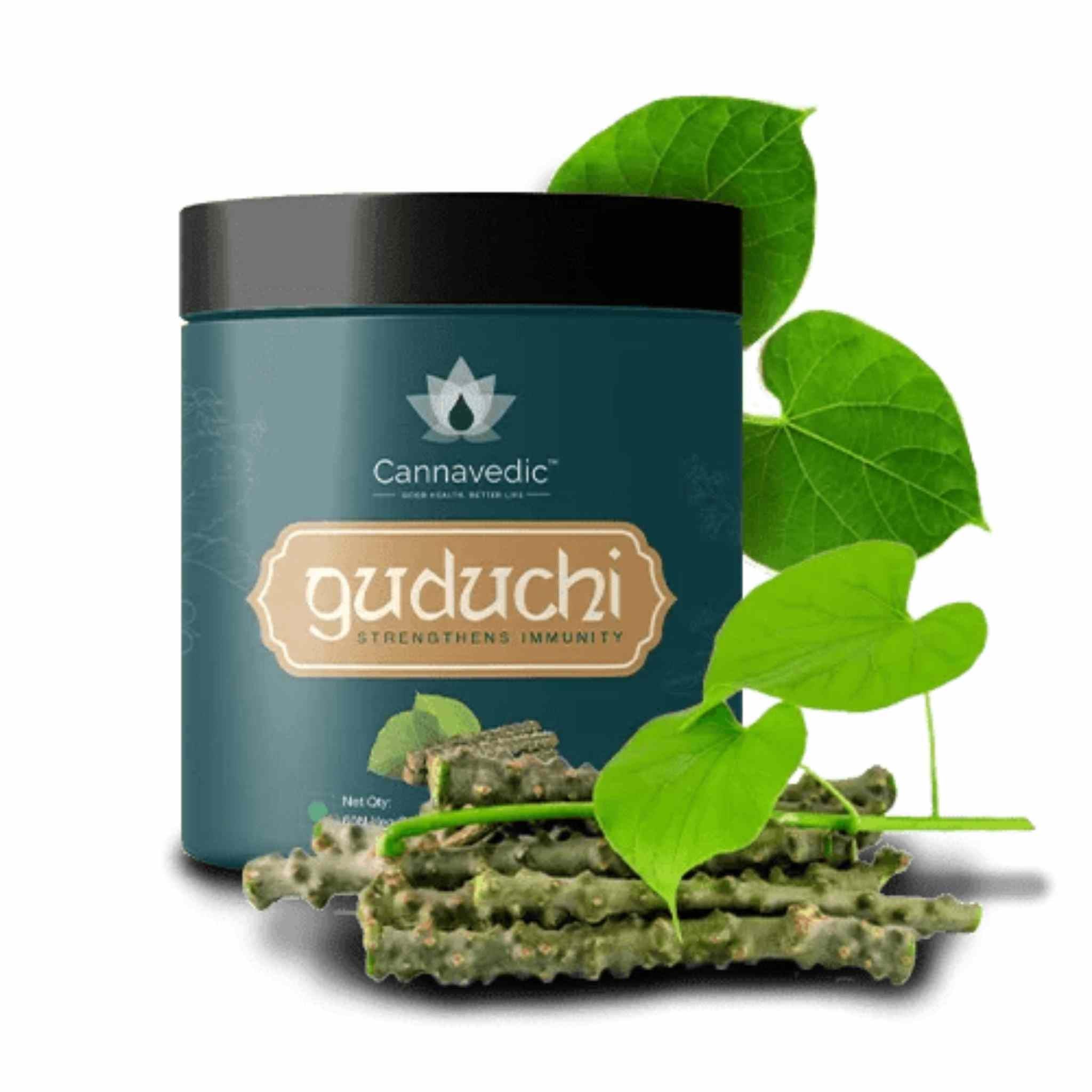 Cannavedic - Guduchi Capsules – Immunity booster(60 capsules)Ayurvedic Tablet