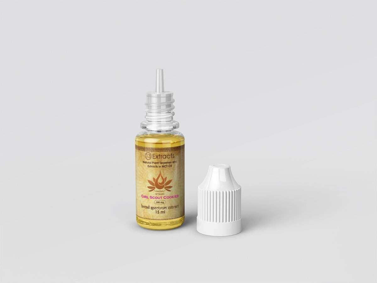 Thirteen Extracts Girl Scout Cookies CBD Elixir.