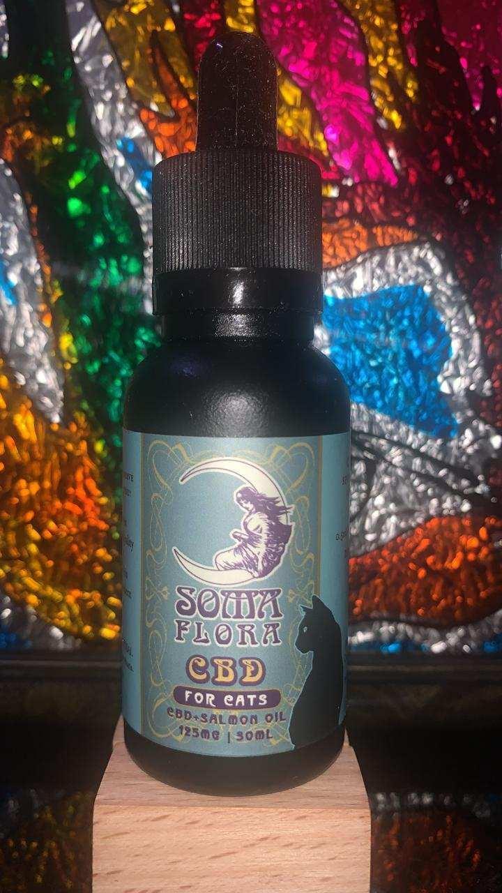Soma Flora Salmon oil Cat Tincture 125 - 250mg.