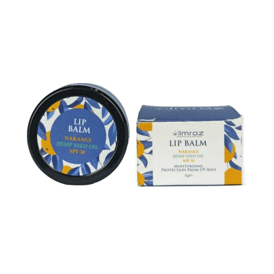 IMROZ - Lip Balm With Hemp Seed Oil and Narangi - 5gmHealth & BeautyIMROZ - Lip Balm With Hemp Seed Oil and Narangi - 5gm