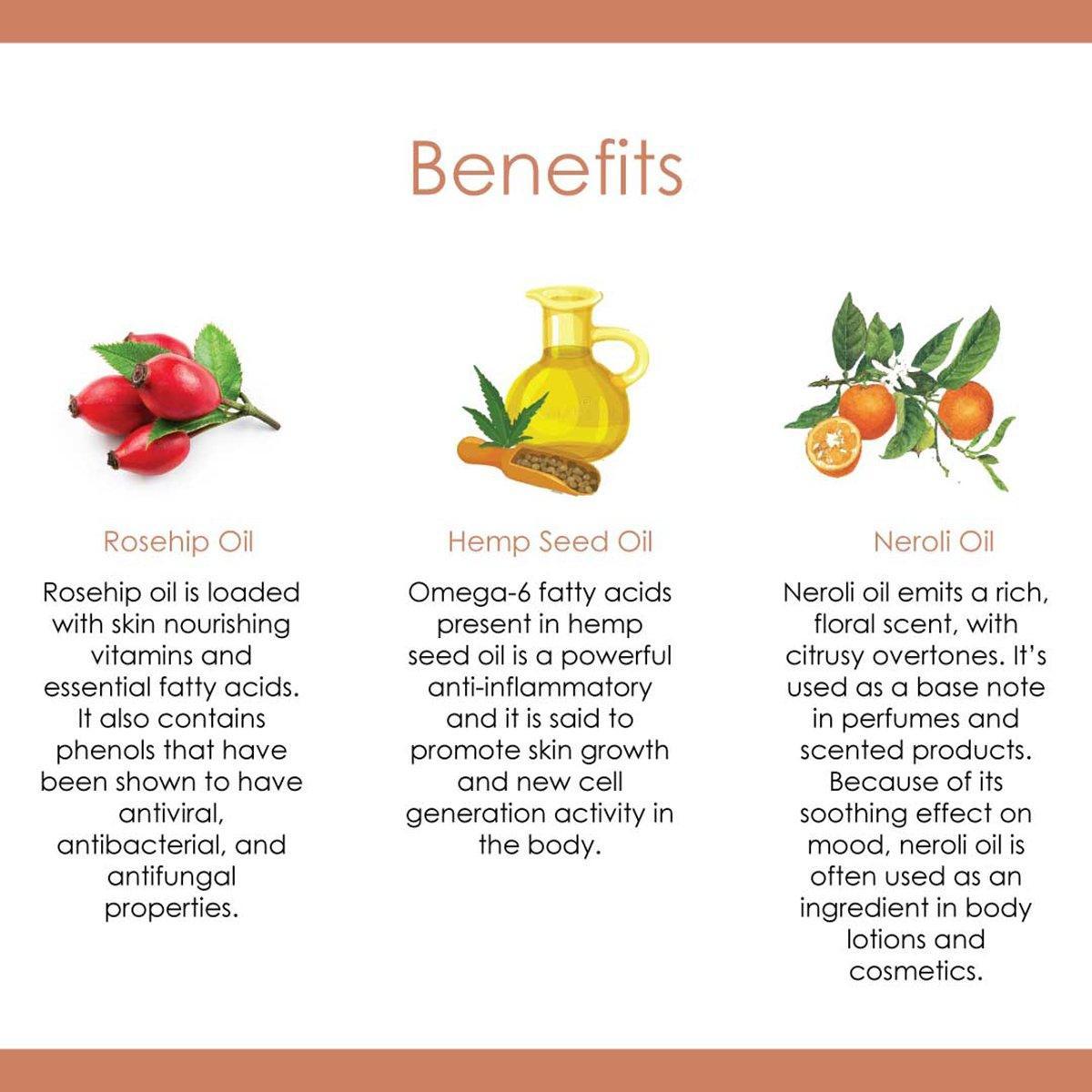 Imroz - Face Cream With Hemp Seed Oil & Rosehip Oil.