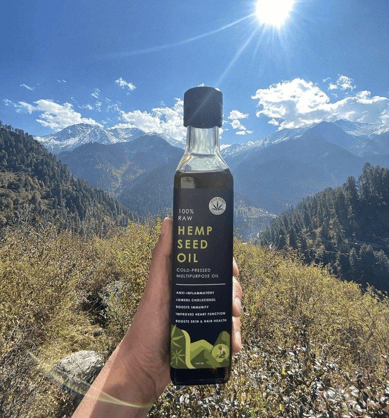 India Hemp Organic - Hemp Seed OilHealth CareHemp Seed Oil | Cold-Pressed Multipurpose Oil | CBD Store India