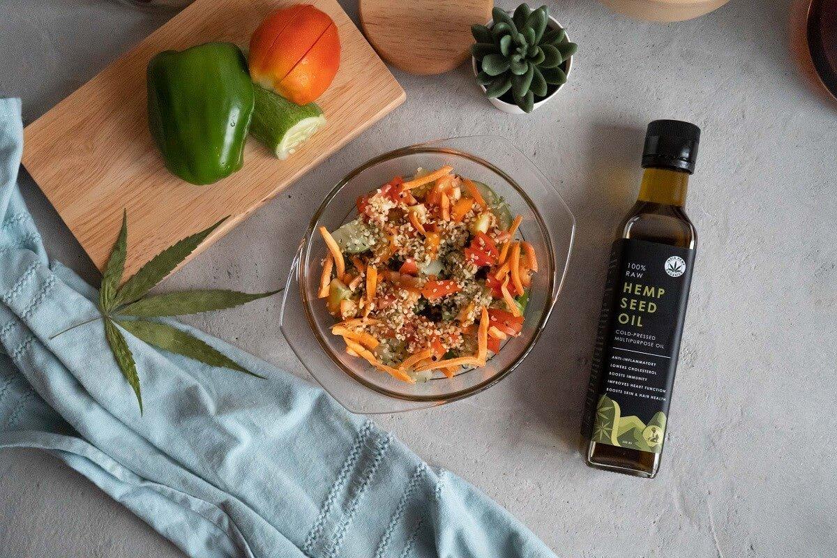 India Hemp Organic - Hemp Seed OilHealth CareHemp Seed Oil | Cold-Pressed Multipurpose Oil | CBD Store India