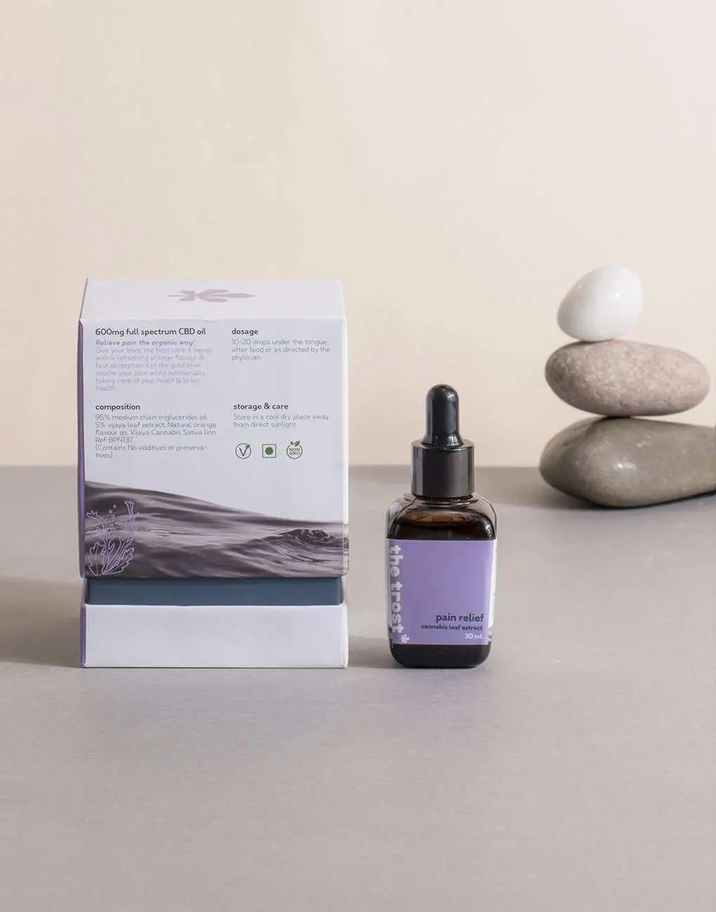 The Trost - Full Spectrum CBD Oil (Pain Relief) 600mg - 30ml.