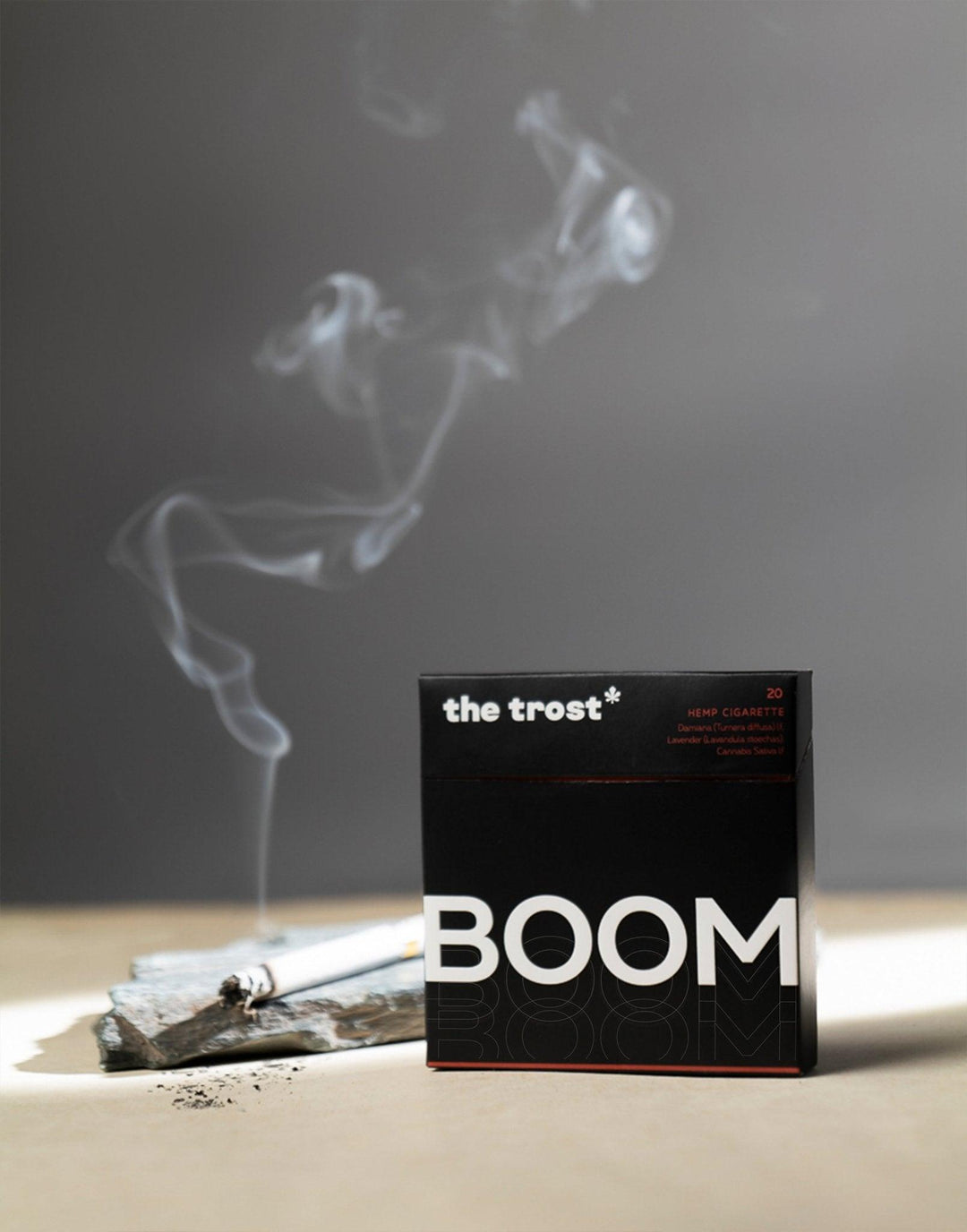 The Trost -  Hemp Herbal Cigarette - Boomhemp cigarettesHemp Herbal Cigarette - Boom | Tobacco and Nicotine-Free |CBD Store