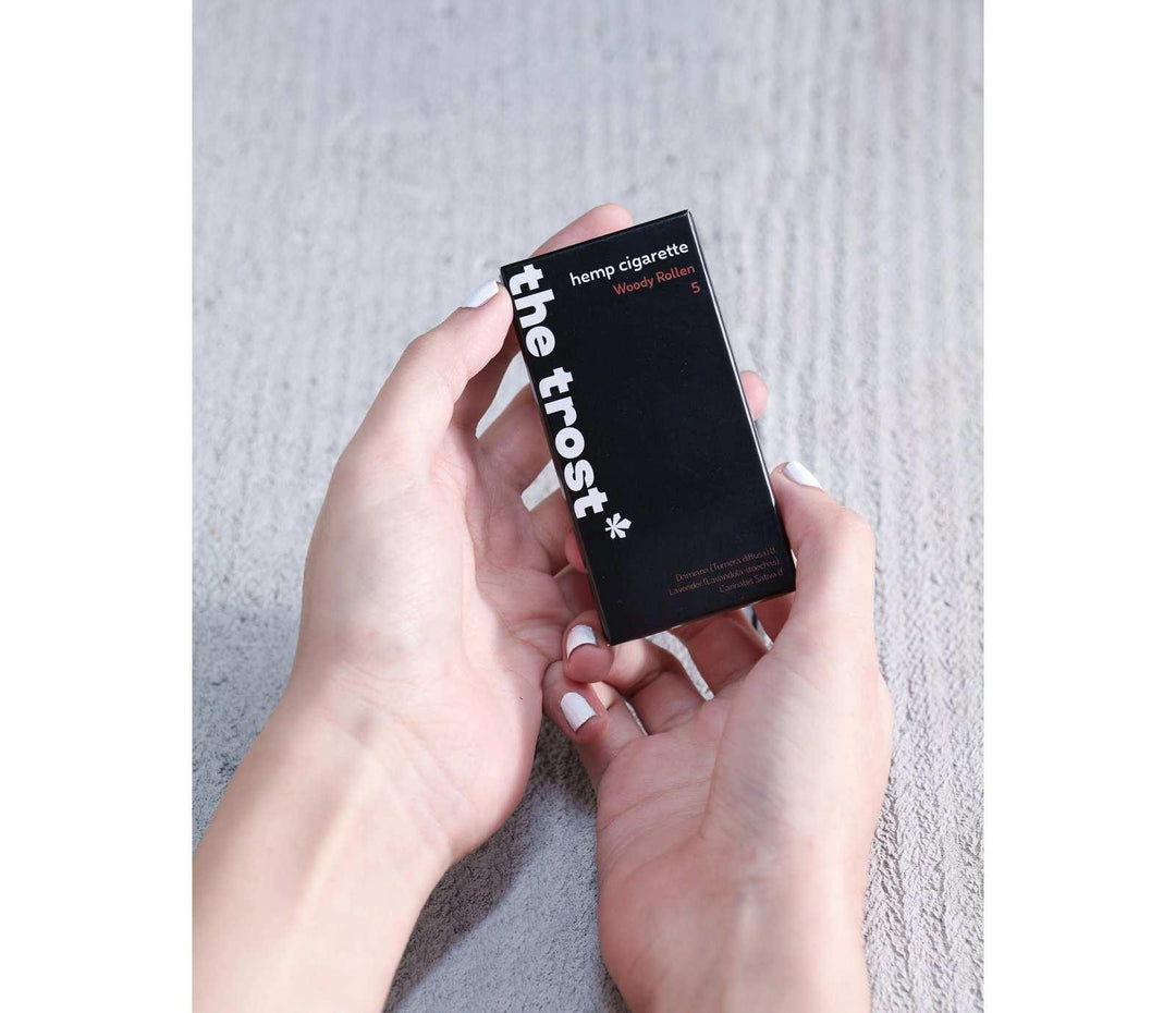 The Trost Hemp Herbal Cigarettes (Woody Rollen)Herbal CigaretteThe Trost Hemp Cigarette Woody Rollen | CBD Store India