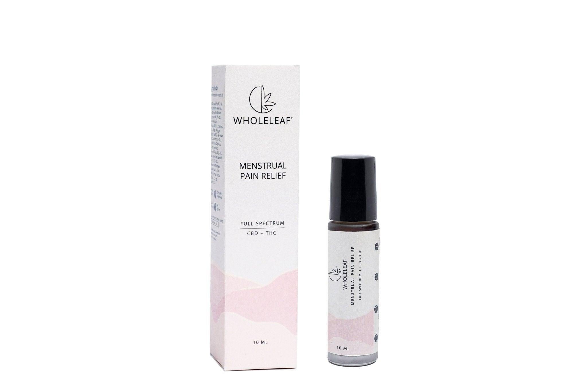 Wholeleaf Menstrual Pain Relief Oil - 10 Ml (TOPICAL).