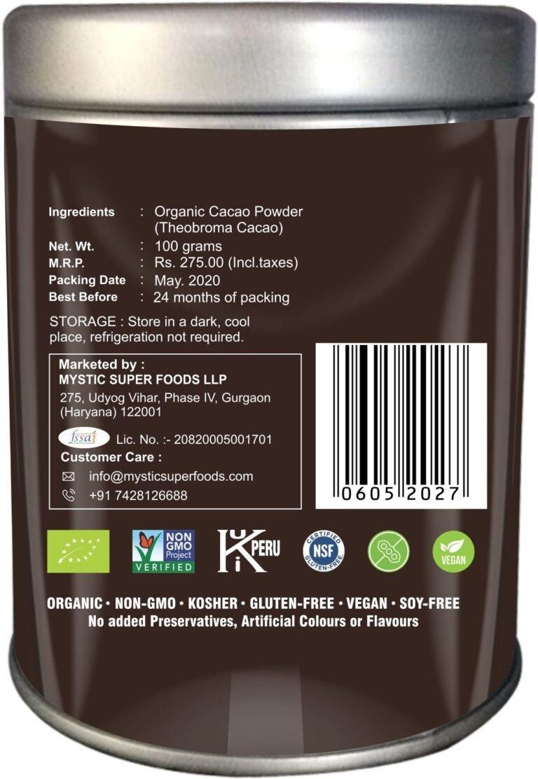 Raw Peruvian Shamanic Cacao Powder-Ahoy MysticCacao PowderRaw Peruvian Cacao Powder | Antioxidants, Nutrients