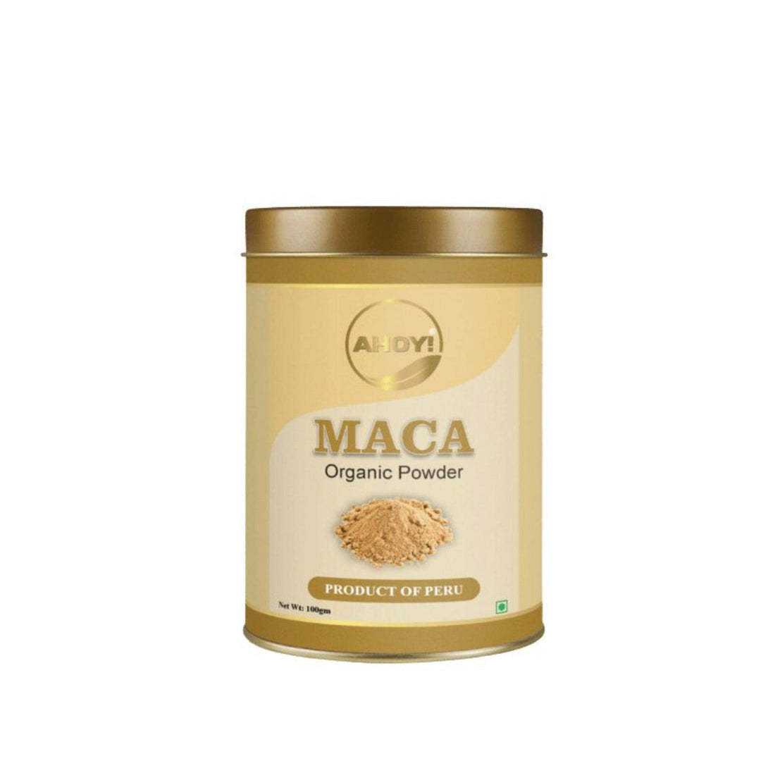 Maca Root Powder 100 gm-Ahoy Mystic SuperfoodsMaca Root PowderMaca Root Powder 100 gm - Ahoy Mystic Superfoods | Energy & Libido Boost