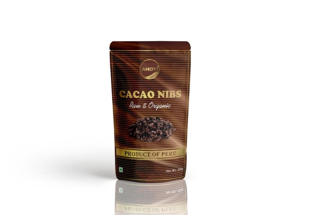 Ahoy Mystic Superfoods - Raw Cacao Nibs 250gm - CBD Store India