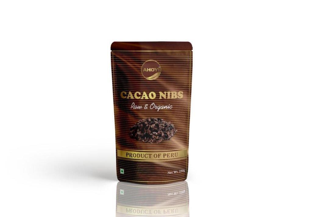 Ahoy! Cacao Nibs | Single Origin, Raw & Unsweetened | Organic 100gm.