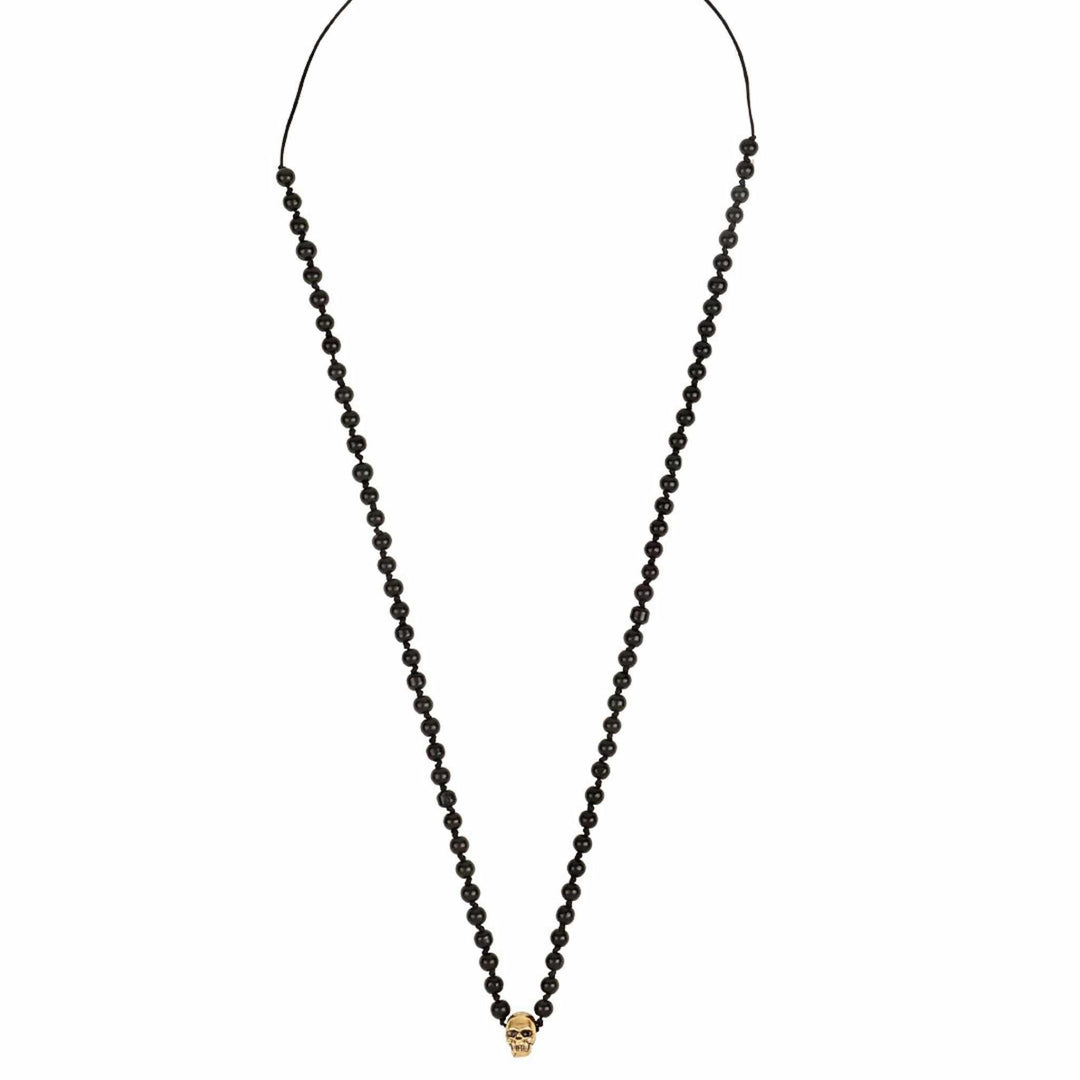 Beads of Faith Memento Mori Necklace- Alto VidaNecklacesAlto Vida Beads of Faith Memento Mori Necklace | Fashion Accesories
