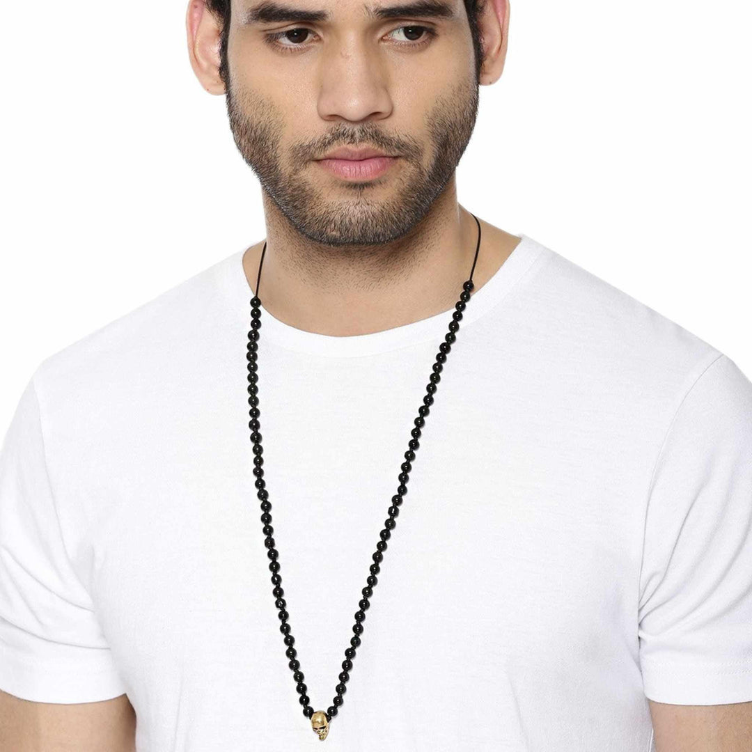 Beads of Faith Memento Mori Necklace- Alto VidaNecklacesAlto Vida Beads of Faith Memento Mori Necklace | Fashion Accesories