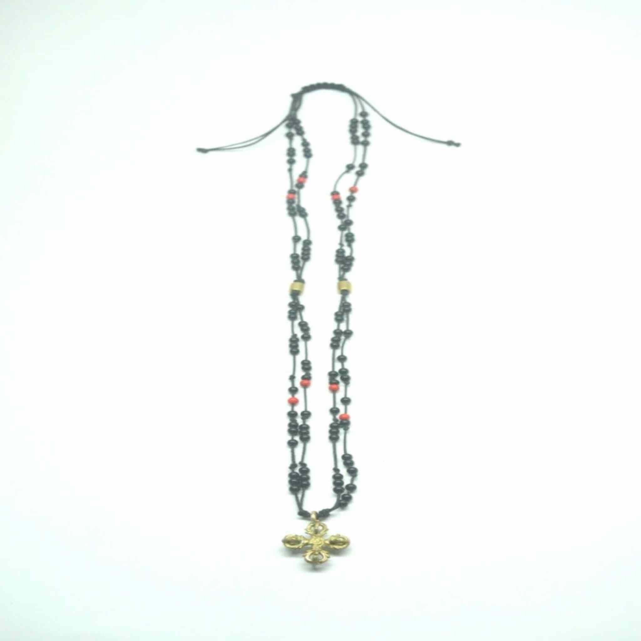Beads of Faith Vajra Multi Strand Necklace-Alto Vida.