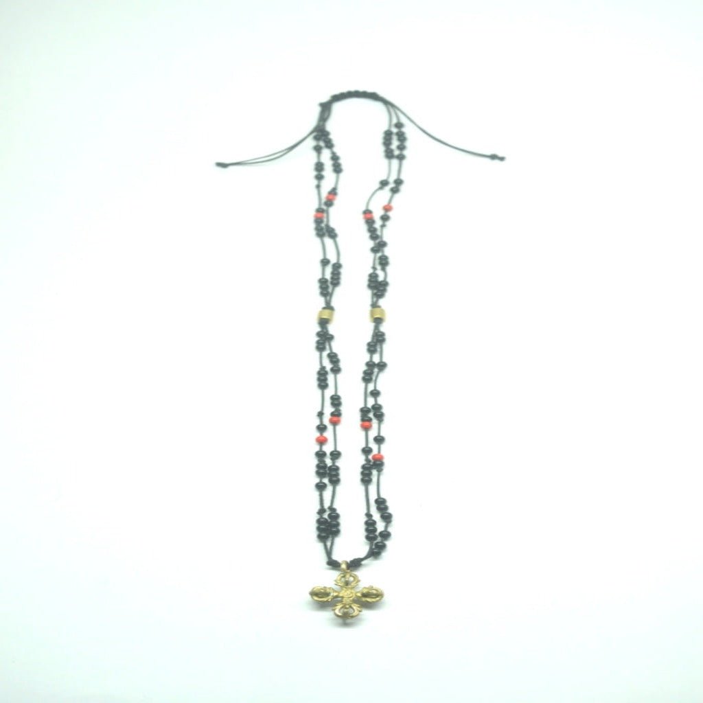 Alto Vida - Beads of Faith Vajra Multi Strand Necklace - CBD Store India