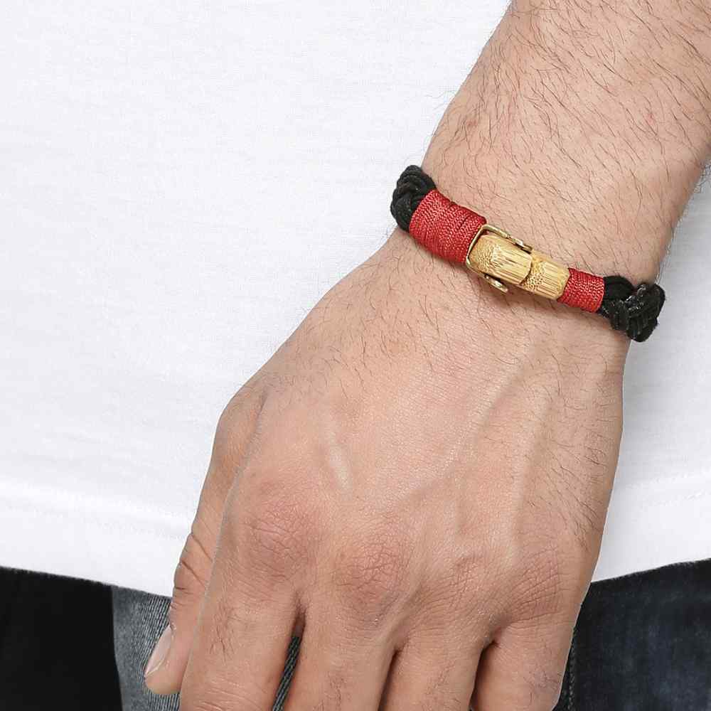 Alto Vida Calming Bamboo Woven Bracelet - CBD Store India