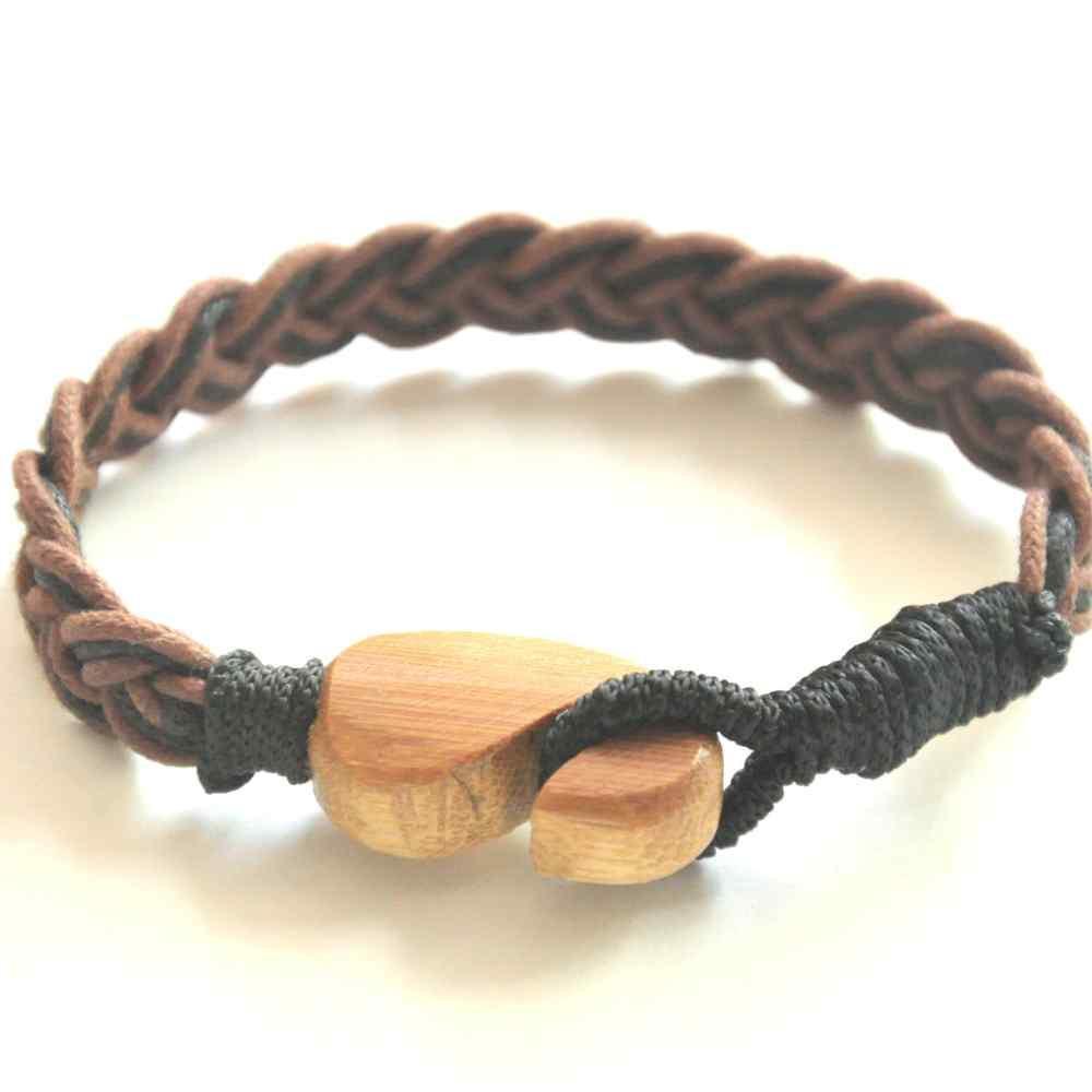 Calming Bamboo Woven Bracelet- Alto Vida.