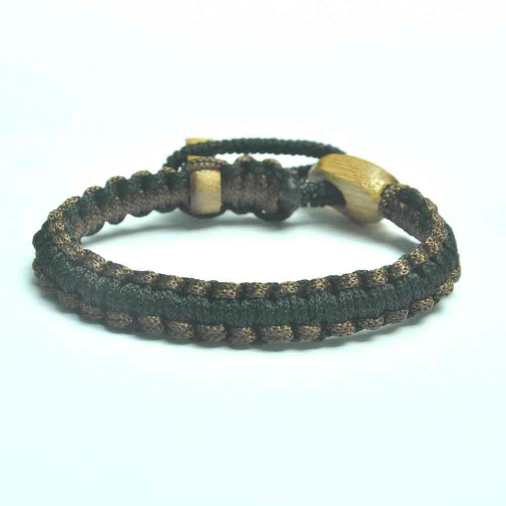Identity Therapy Bamboo Bracelet Noir (Female)-Alto Vida.