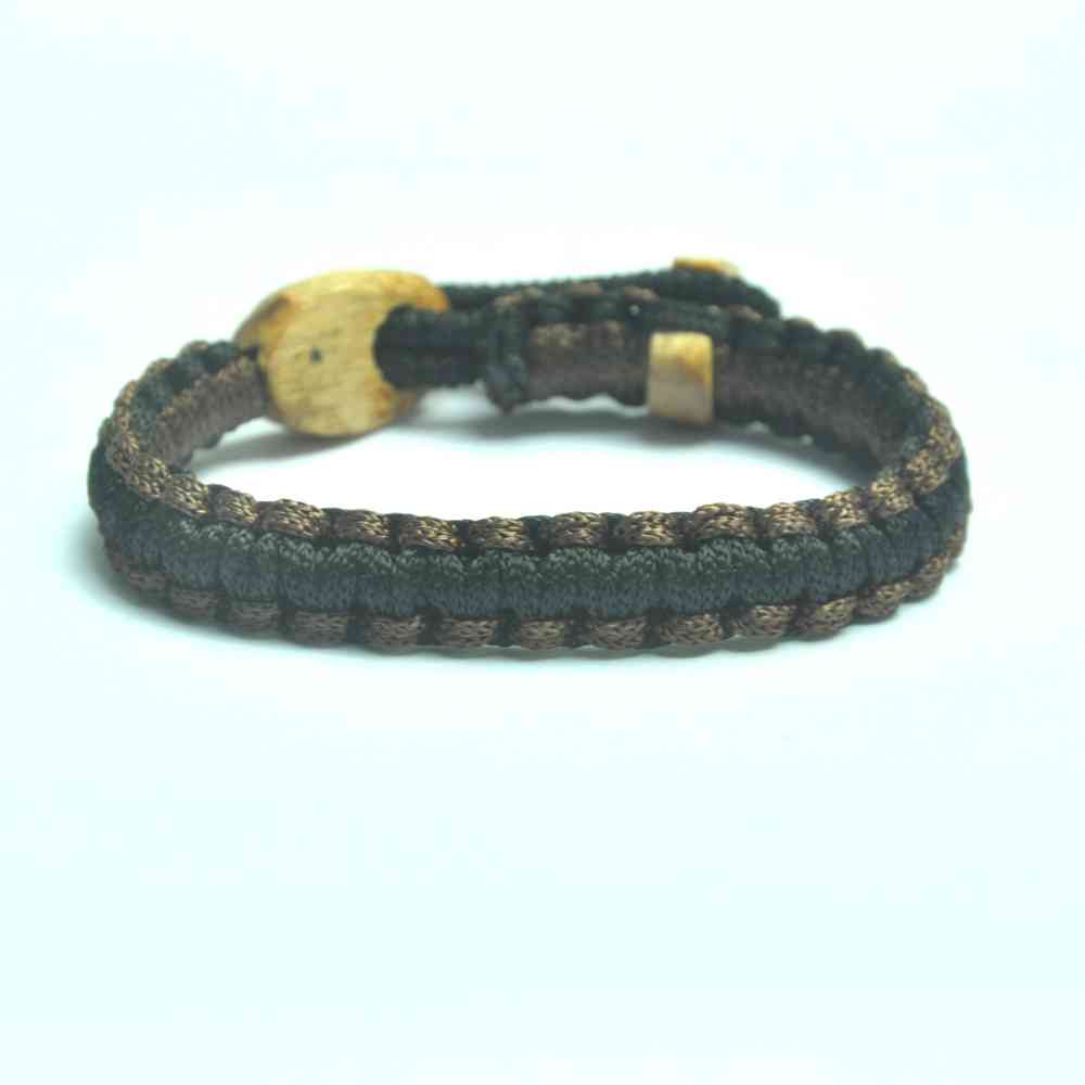 Alto Vida Identity Therapy Bamboo Bracelet Noir (Male) - CBD Store India
