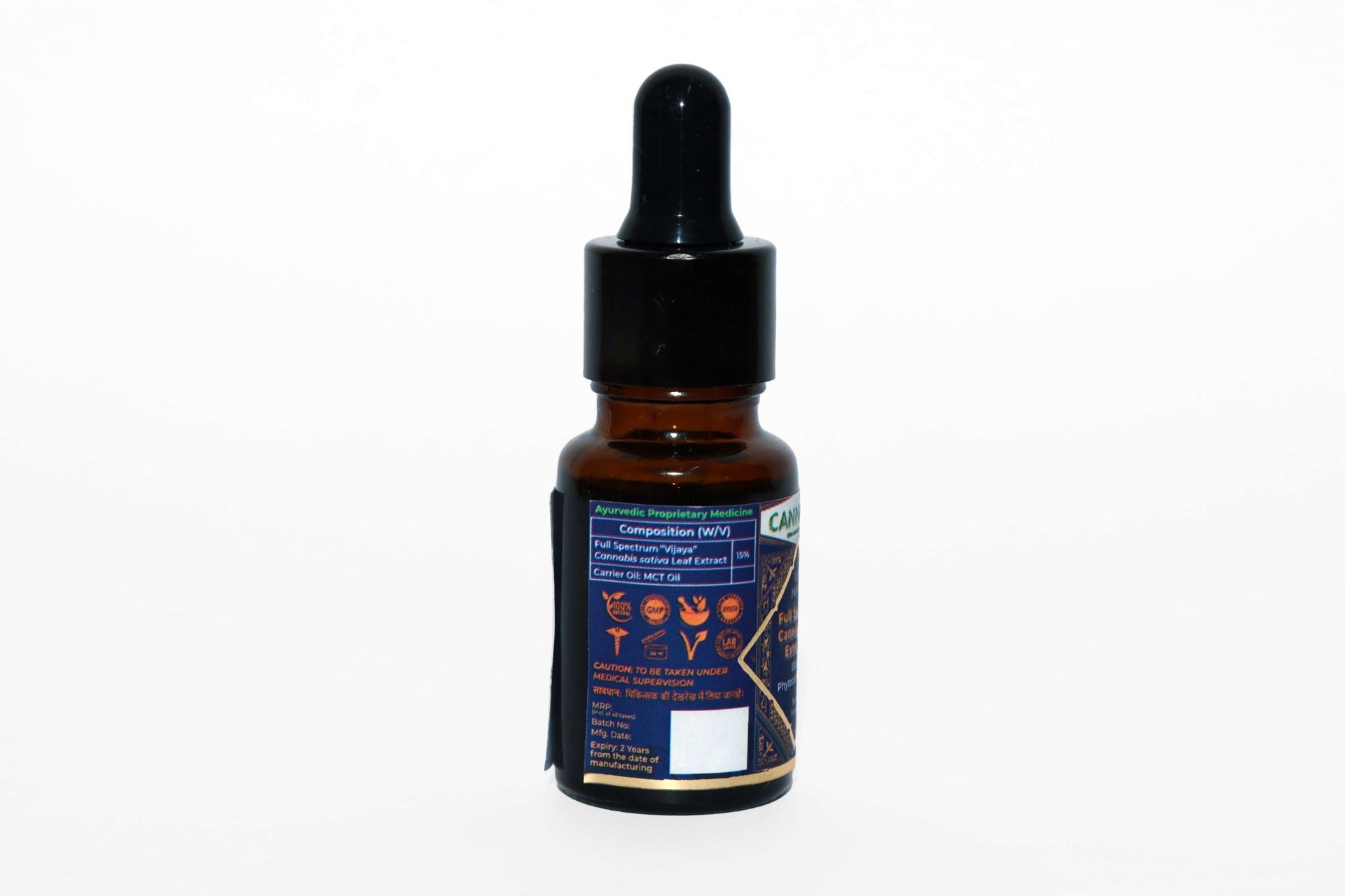 Anandamide Collection - Cannarma™ Ultra premium Full Spectrum Cannabis Leaf Extract Oil 10ml 15% (1500mg) - CBD Store India