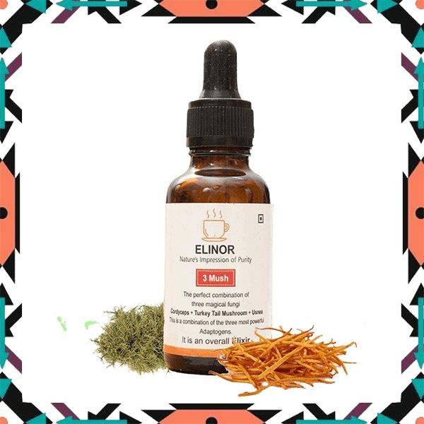 Anandamide Collection | Elinor Organics | Three Fungi Tincture Cordyceps, Turkey Tails & Usnea Tincture)Anandamide Collection | Elinor Organics | Three Fungi Tincture Cordyceps, Turkey Tails & Usnea Tincture)