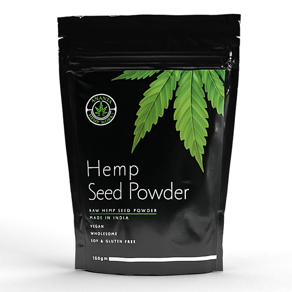 Ananta Hemp Seed Powder (150 GM - 500 GM) - CBD Store India