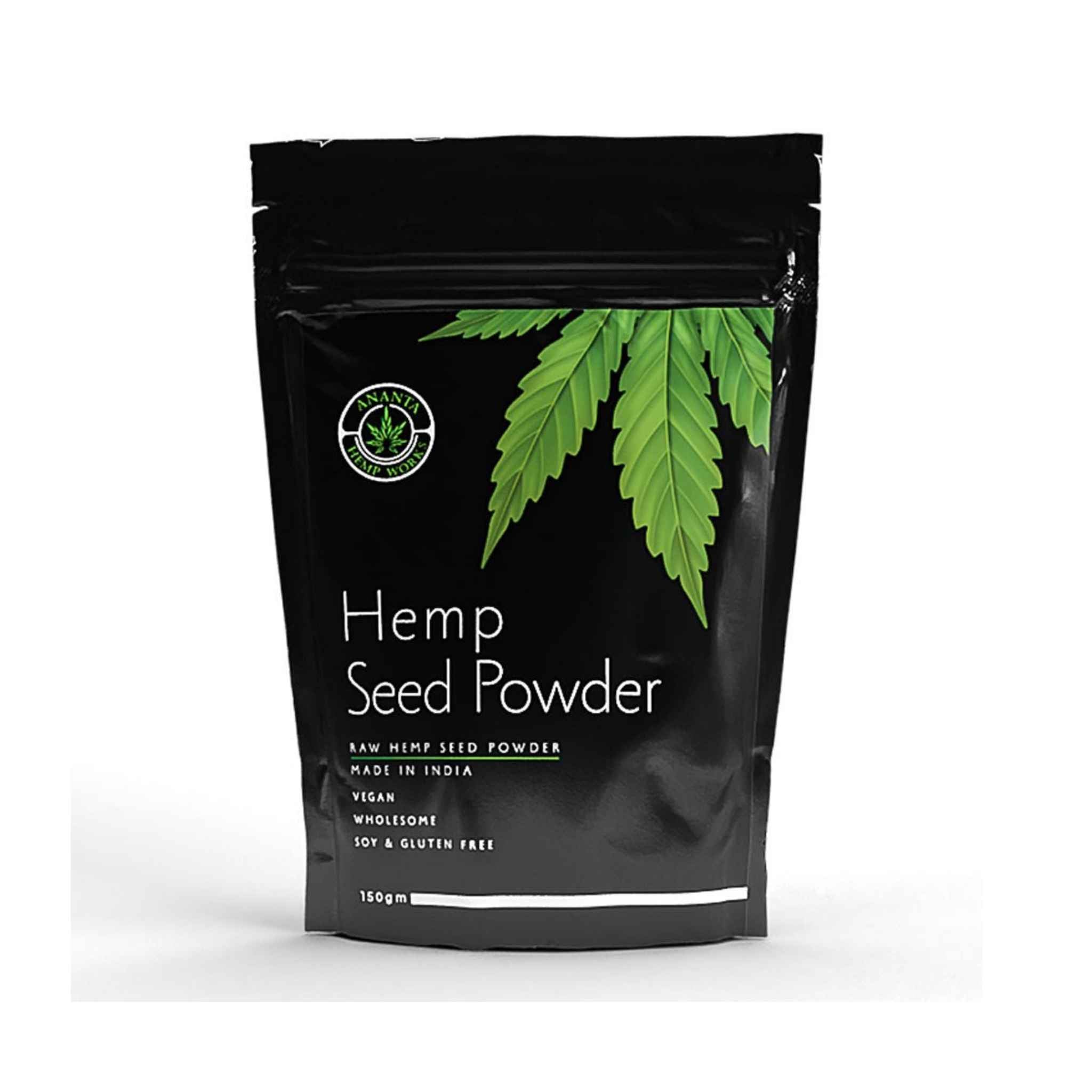 Ananta Hemp Seed Powder (150 GM - 500 GM) - CBD Store India