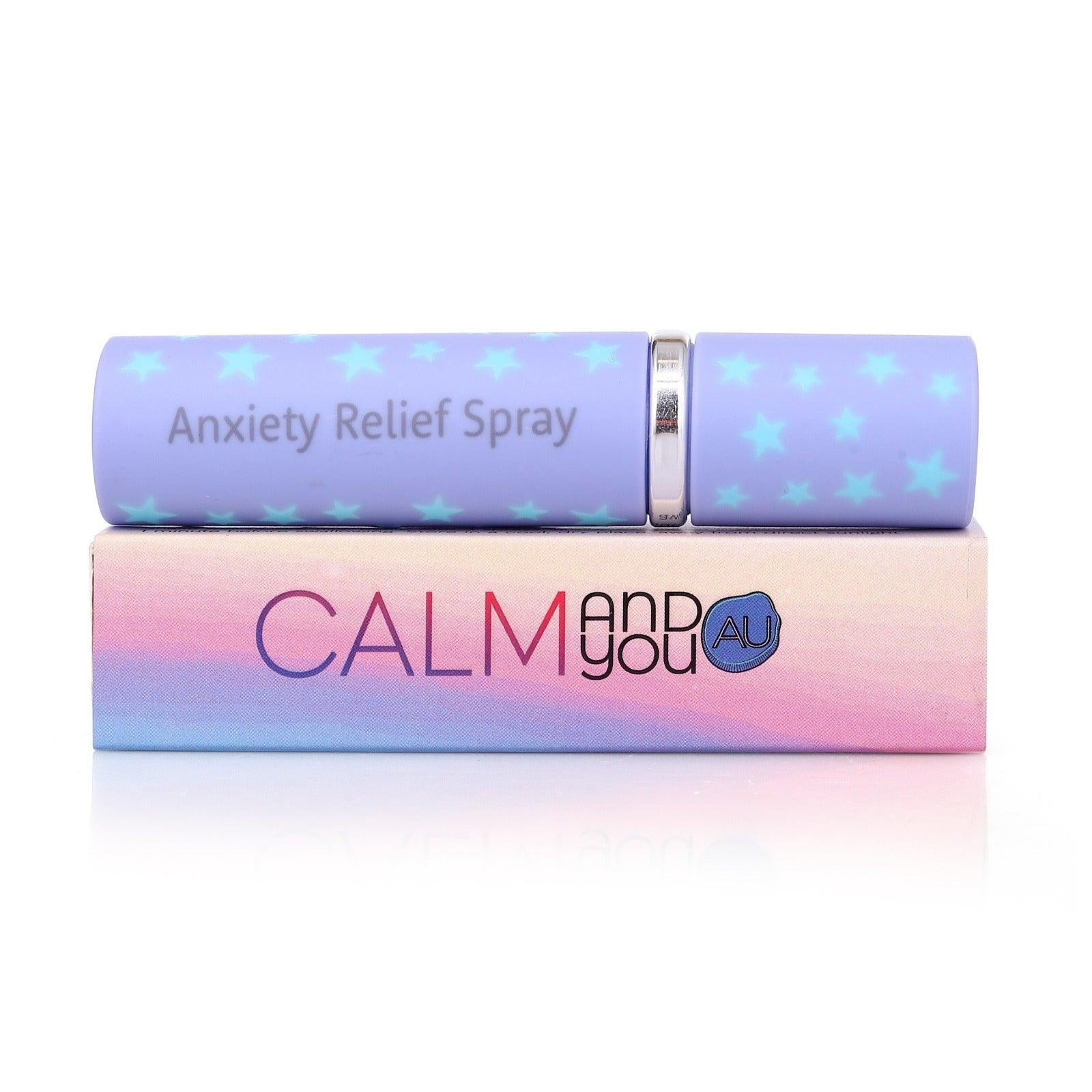 Andyou - Calm&U Anxiety Relief Oral Spray (500mg CBD + Terpenes for Anxiety Relief).